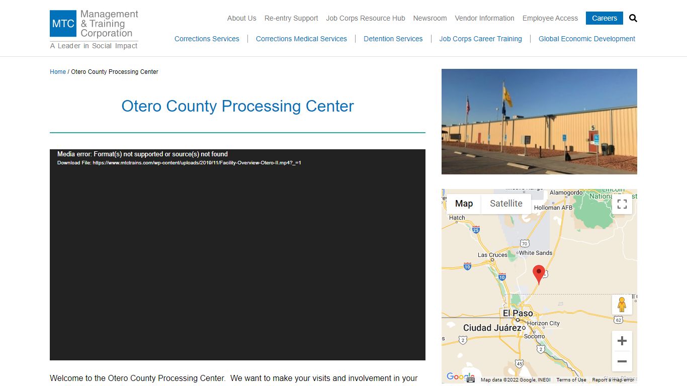 Otero County Processing Center - MTC